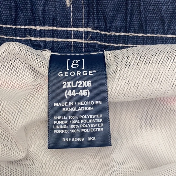 Men’s George Patriotic Swim Trunks Size XXL - Picture 7 of 7